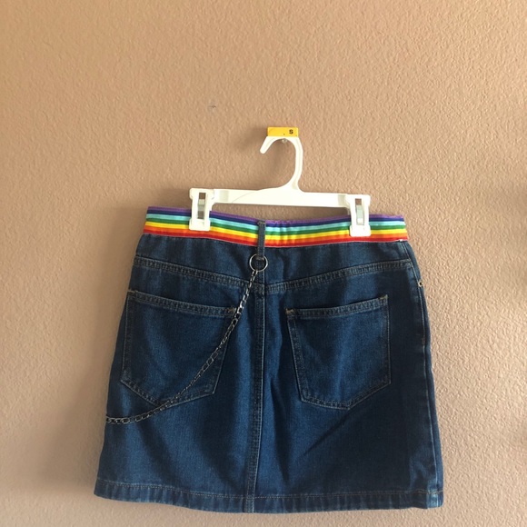 pride denim miniskirt 🌈 - Picture 2 of 4